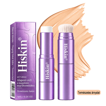 🌿🌿AZ UTOLSÓ 2 ÓRÁBAN · 80% KEDVEZMÉNY!  Hiskin® 2 az 1-ben színváltó alapozó stift | Elfedi az öregségi foltokat, halványítja a finom ráncok láthatóságát és hidratálja a bőrt – beépített ecsettel a fiatalos, ragyogó arcbőrért!