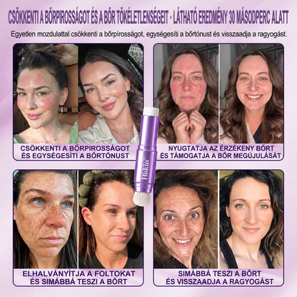🌿🌿AZ UTOLSÓ 2 ÓRÁBAN · 80% KEDVEZMÉNY!  Hiskin® 2 az 1-ben színváltó alapozó stift | Elfedi az öregségi foltokat, halványítja a finom ráncok láthatóságát és hidratálja a bőrt – beépített ecsettel a fiatalos, ragyogó arcbőrért!