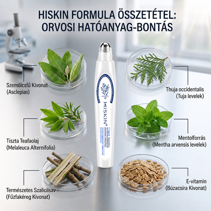 Hivatalos Márkabolt | 🚢🚢 Hiskin® 7 napos Szemölcseltávolító Roll-on Ápoló Folyadék (Fájdalommentes rollerball technológia, hegek nélkül) 🐬