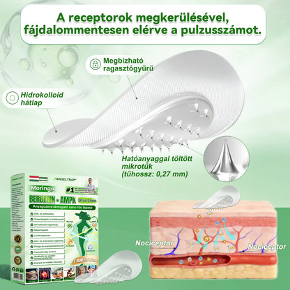 ✨✨ANGELTRAP® 𝗠𝗼𝗿𝗶𝗻𝗴𝗮 × 𝗕𝗲𝗿𝗯𝗲𝗿𝗶𝗻𝗲 × 𝗔𝗠𝗣𝗞 𝟭𝟬-𝗶𝗻-𝟭 𝗠𝗲𝘁𝗮𝗯𝗼𝗹𝗶𝗰 𝗦𝘂𝗽𝗽𝗼𝗿𝘁 𝗡𝗮𝗻𝗼 𝗠𝗶𝗰𝗿𝗼𝗻𝗲𝗲𝗱𝗹𝗲 𝗣𝗮𝘁𝗰𝗵 🇭🇺 (𝐍𝐚𝐩𝐨𝐧𝐭𝐚 𝐜𝐬𝐚𝐤 𝐞𝐠𝐲𝐬𝐳𝐞𝐫, 𝐥𝐚́𝐭𝐡𝐚𝐭𝐨́ 𝐯𝐚́𝐥𝐭𝐨𝐳𝐚́𝐬𝐨𝐤 𝐦𝐚́𝐫 𝟕 𝐧𝐚𝐩 𝐚𝐥𝐚𝐭𝐭)  ✅ 𝐄𝐥𝐡𝐢́𝐳𝐚́𝐬𝐫𝐚,  𝐜𝐮𝐤𝐨𝐫𝐛𝐞𝐭𝐞𝐠𝐬𝐞́𝐠𝐫𝐞, 𝐚𝐥𝐯𝐚́𝐬𝐢 𝐚𝐩𝐧𝐨𝐞́𝐫𝐚, 𝐢́𝐳𝐮̈𝐥𝐞𝐭𝐢 𝐩𝐫𝐨𝐛𝐥𝐞́𝐦𝐚́𝐤𝐫𝐚 𝐞́𝐬 𝐦𝐞́𝐠 𝐬𝐨𝐤 𝐦𝐚́𝐬𝐫𝐚