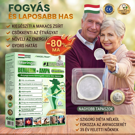 ✨✨ANGELTRAP® 𝗠𝗼𝗿𝗶𝗻𝗴𝗮 × 𝗕𝗲𝗿𝗯𝗲𝗿𝗶𝗻𝗲 × 𝗔𝗠𝗣𝗞 𝟭𝟬-𝗶𝗻-𝟭 𝗠𝗲𝘁𝗮𝗯𝗼𝗹𝗶𝗰 𝗦𝘂𝗽𝗽𝗼𝗿𝘁 𝗡𝗮𝗻𝗼 𝗠𝗶𝗰𝗿𝗼𝗻𝗲𝗲𝗱𝗹𝗲 𝗣𝗮𝘁𝗰𝗵 🇭🇺 (𝐍𝐚𝐩𝐨𝐧𝐭𝐚 𝐜𝐬𝐚𝐤 𝐞𝐠𝐲𝐬𝐳𝐞𝐫, 𝐥𝐚́𝐭𝐡𝐚𝐭𝐨́ 𝐯𝐚́𝐥𝐭𝐨𝐳𝐚́𝐬𝐨𝐤 𝐦𝐚́𝐫 𝟕 𝐧𝐚𝐩 𝐚𝐥𝐚𝐭𝐭)  ✅ 𝐄𝐥𝐡𝐢́𝐳𝐚́𝐬𝐫𝐚,  𝐜𝐮𝐤𝐨𝐫𝐛𝐞𝐭𝐞𝐠𝐬𝐞́𝐠𝐫𝐞, 𝐚𝐥𝐯𝐚́𝐬𝐢 𝐚𝐩𝐧𝐨𝐞́𝐫𝐚, 𝐢́𝐳𝐮̈𝐥𝐞𝐭𝐢 𝐩𝐫𝐨𝐛𝐥𝐞́𝐦𝐚́𝐤𝐫𝐚 𝐞́𝐬 𝐦𝐞́𝐠 𝐬𝐨𝐤 𝐦𝐚́𝐬𝐫𝐚